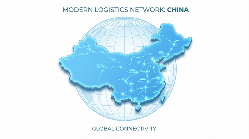 全国快运网络分布图
